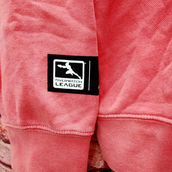 Atlanta Reign Sweatshirt Unisex Large Pink Fleece Lined ULT Video Game Sports - Picture 5 of 8